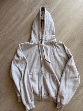 Garage Women's Zip Hoodie - Light Beige